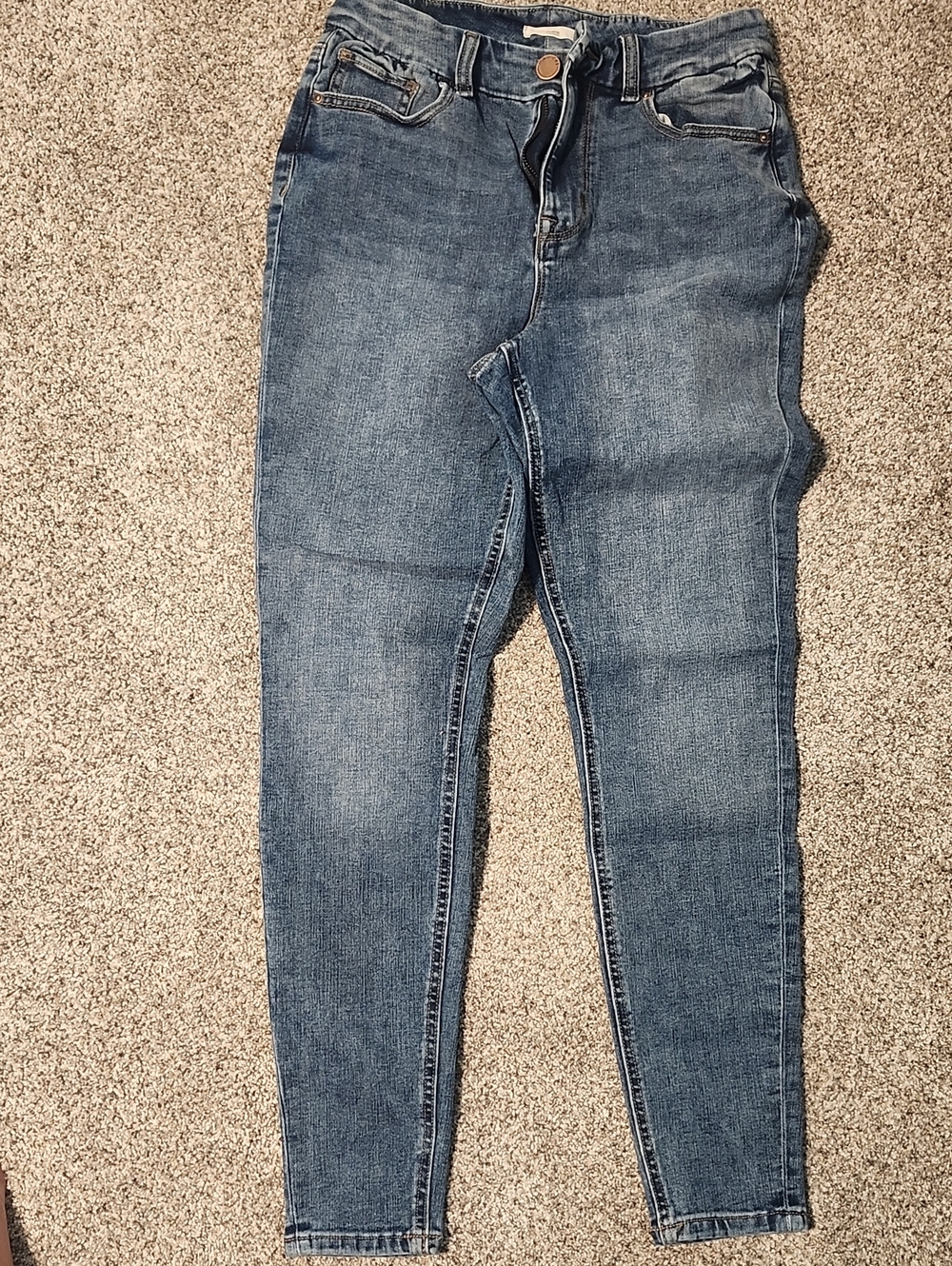 Classic Women's Blue Denim Jeans